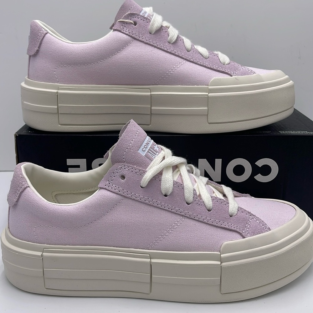 Converse WMNS CTAS CRUISE OX LILAC DAZE/EGRET/WHITE A09841C Platforms Sneakers - Picture 1 of 16